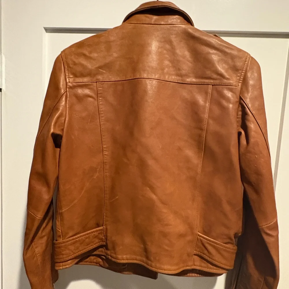 AllSaints Balfern Leather Biker Jacket - Picture 5 of 7